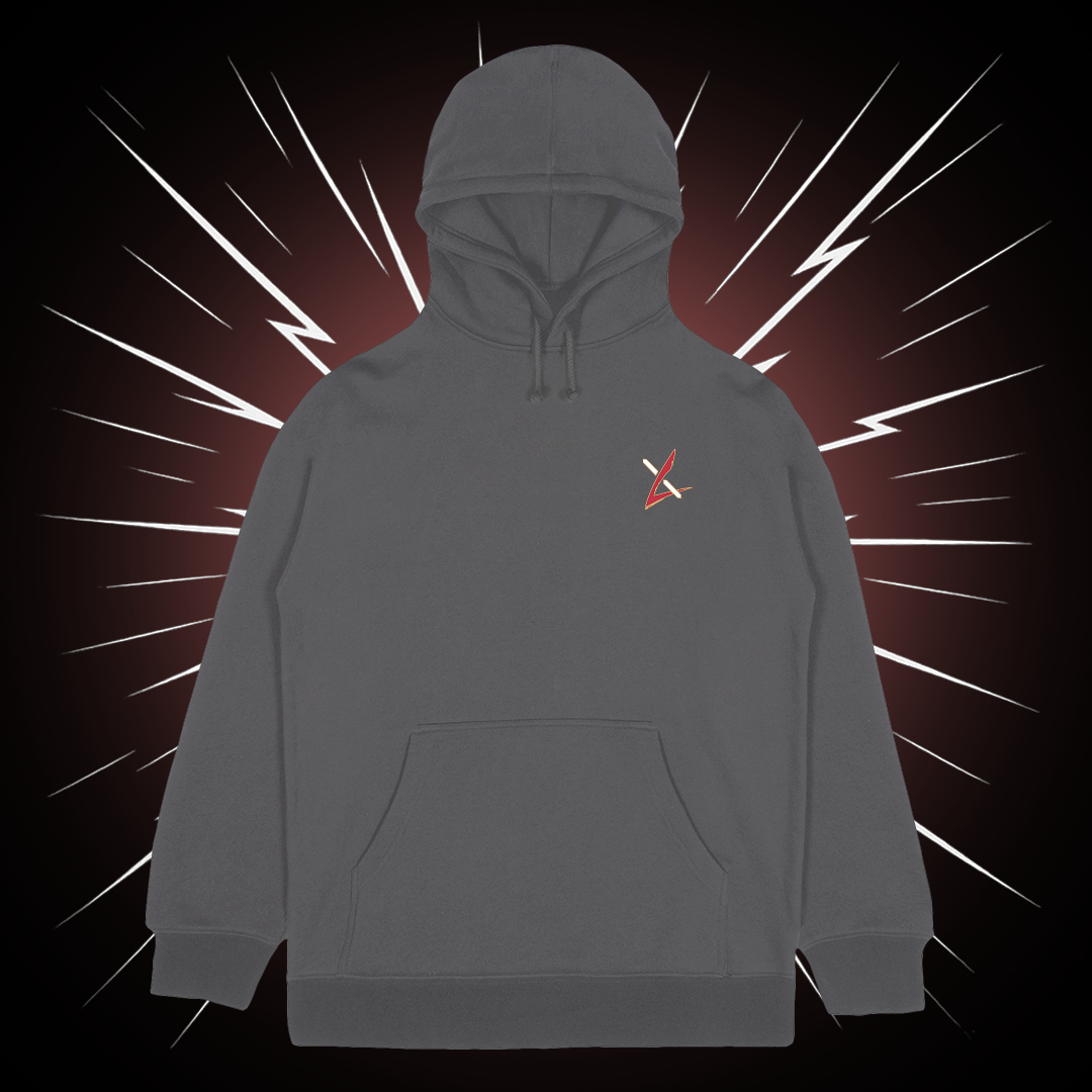 WEATHERED SAMURAI HOODIE (MINERAL WASH BLACK)