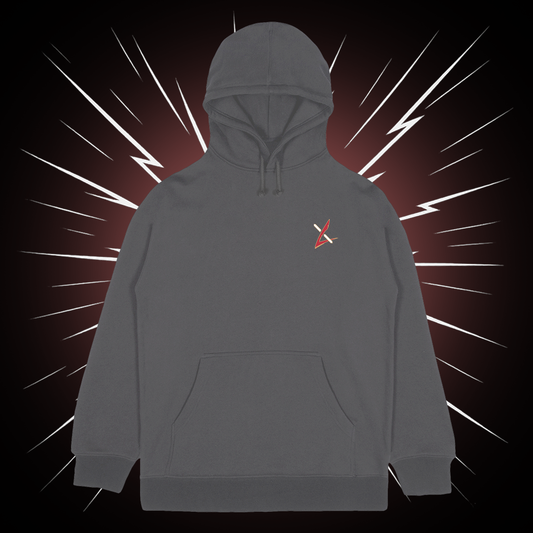 WEATHERED SAMURAI HOODIE (MINERAL WASH BLACK)